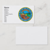 ミネソタ州シ素晴らしール 名刺 (正面/裏面)