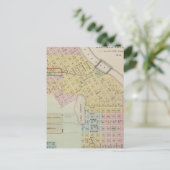 ミネソタ州セントクラウドの地図 ポストカード (スタンド正面)