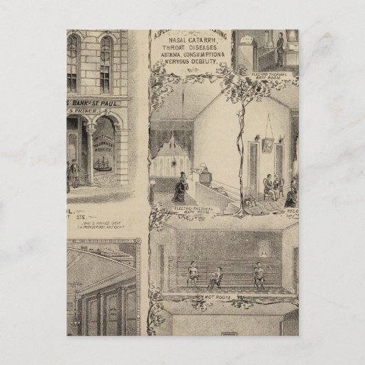 ミネソタ州セントポールにある電医研究所 ポストカード (正面)
