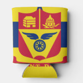 ミネソタ州セントポール州旗クーラーボックス 缶クーラー (裏面)