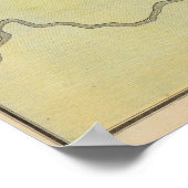 ミネソタ州ダコタ郡ハスティングスの地図 ポスター (角)