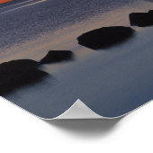 ミネソタ州ダルースにある北ピア灯台 ポスター (角)