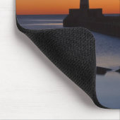 ミネソタ州ダルースの北岸埠頭灯台 マウスパッド (コーナー)