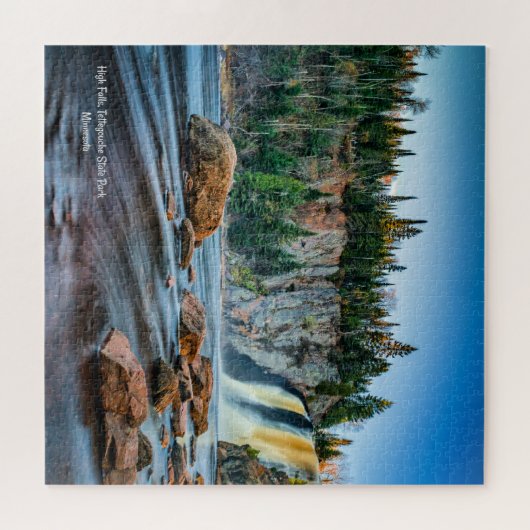 ミネソタ州テトゲコーシュ公園ハイ秋 ジグソーパズル (横)