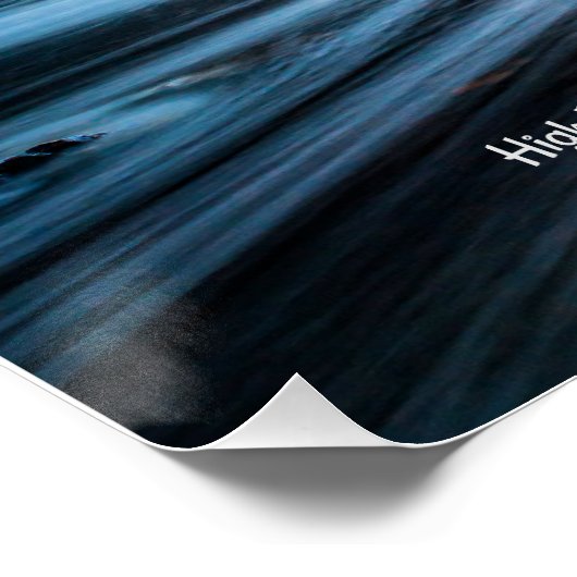 ミネソタ州テトゲコーシュ公園ハイ秋 ポスター (コーナー)