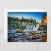 ミネソタ州テトゲコーシュ公園ハイ秋 ポストカード (正面/裏面)