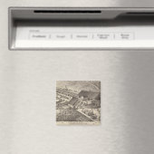 ミネソタ州ハーシーの北西部製粉所 マグネット (インサイチュ (食洗機))
