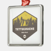 ミネソタ州パーク メタルオーナメント (左)