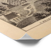 ミネソタ州ファリボー・ウィリス・ホール、シャトゥック・スクール ポスター (角)