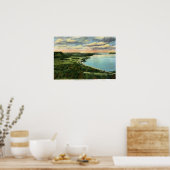 ミネソタ州ペピン湖で列車ヴィンテージ ポスター (キッチン)