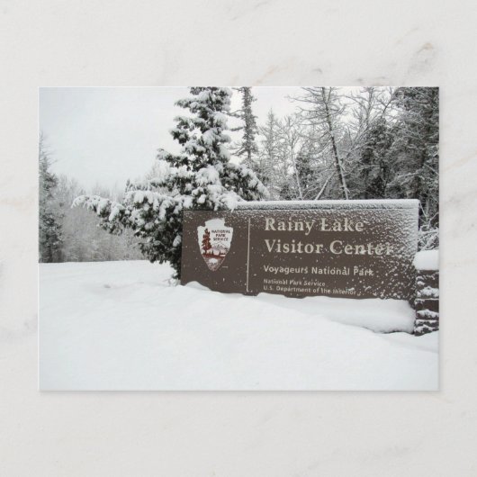 ミネソタ州ボイジャーズ国立公園 ポストカード (正面)