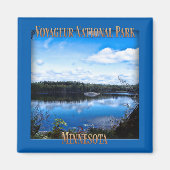 ミネソタ州ボイジャー国立公園 マグネット (正面)