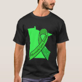 ミネソタ州ライム病啓発Tシャツ Tシャツ (正面)