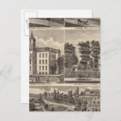 ミネソタ州ラピダンにあるラピダンミルズとレジデンス ポストカード (正面/裏面)