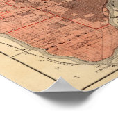 ミネソタ州ラムゼイ郡の地図 ポスター (角)