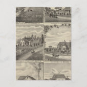 ミネソタ州リチフィールドのレジデンス、ファーム、ミル ポストカード (正面)