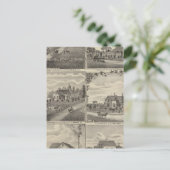 ミネソタ州リチフィールドのレジデンス、ファーム、ミル ポストカード (スタンド正面)