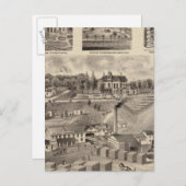 ミネソタ州ルンバーヤード&ミルズ ポストカード (正面/裏面)