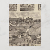 ミネソタ州ルンバーヤード&ミルズ ポストカード (正面)