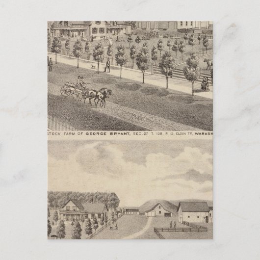 ミネソタ州レジデンシズ&ファーム ポストカード (正面)