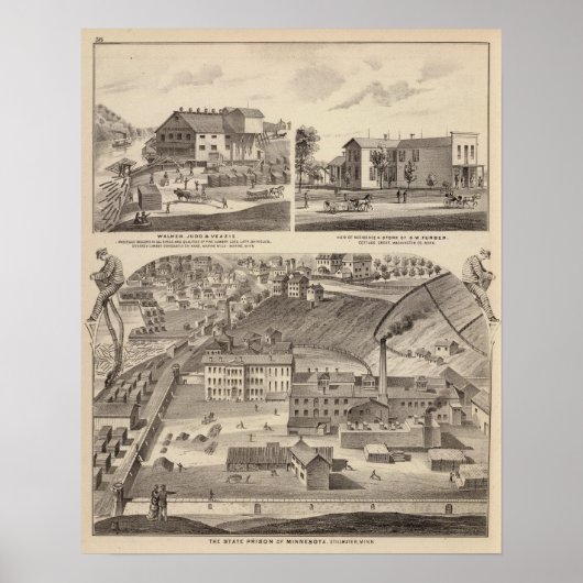 ミネソタ州刑務所 ポスター (正面)