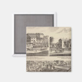 ミネソタ州刑務所 マグネット (正面/裏面)