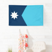 ミネソタ州北星旗 横断幕 (インサイチュ)