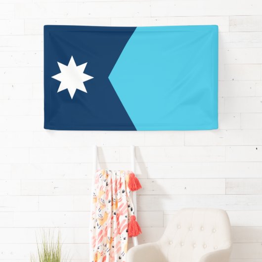 ミネソタ州北星旗 横断幕 (インサイチュ)