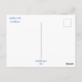 ミネソタ州北部はがき内の反射の湖 ポストカード (裏面)