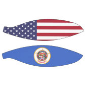 ミネソタ州旗を持つフルサイズバスケットボール バスケットボール (パネル)