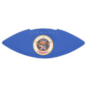 ミネソタ州旗を持つ愛国的なアメリカンフットボール アメリカンフットボール (パネル)