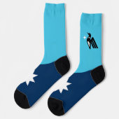 ミネソタ州旗ソックス ソックス (左)