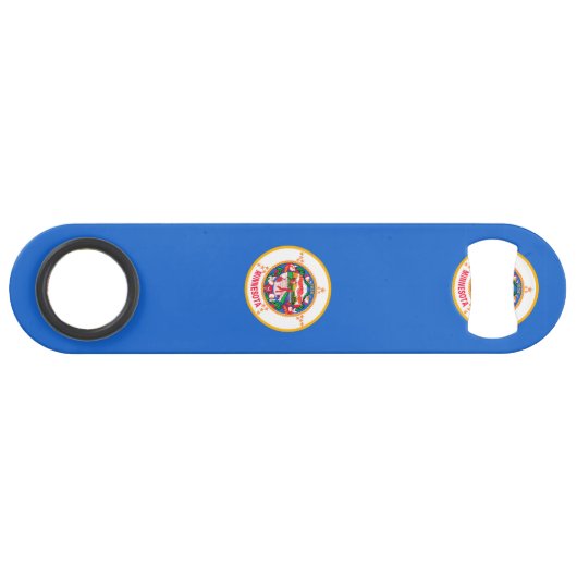 ミネソタ州旗デザイン スピード栓抜き (裏面横)