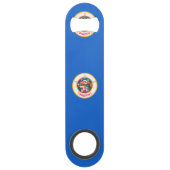 ミネソタ州旗デザイン スピード栓抜き (裏面)