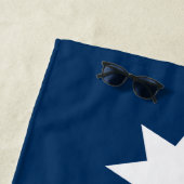 ミネソタ州旗ビーチタオル ビーチタオル (インサイチュ)