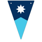 ミネソタ州旗ペナントバンティング バンティングフラッグ (第2の旗)