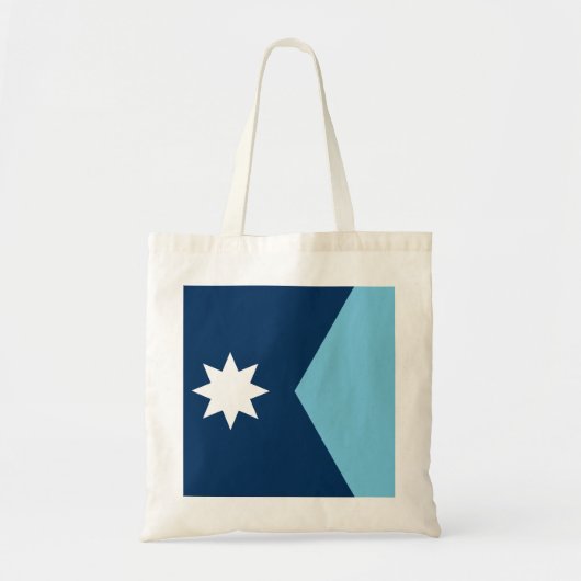 ミネソタ州旗州（2023年再設計） トートバッグ (正面)