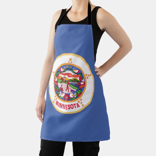 ミネソタ州旗 エプロン (インサイチュ)