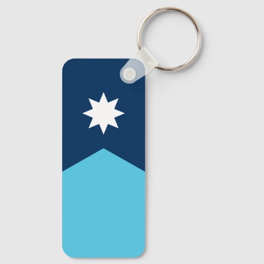 ミネソタ州旗 キーホルダー (裏面)