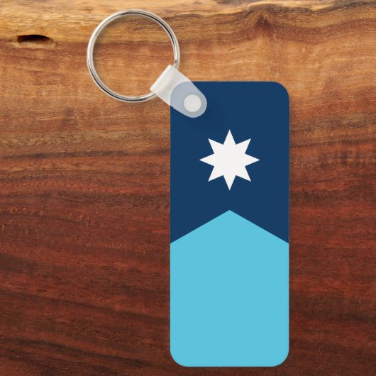 ミネソタ州旗 キーホルダー (正面)