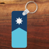 ミネソタ州旗 キーホルダー (裏面)