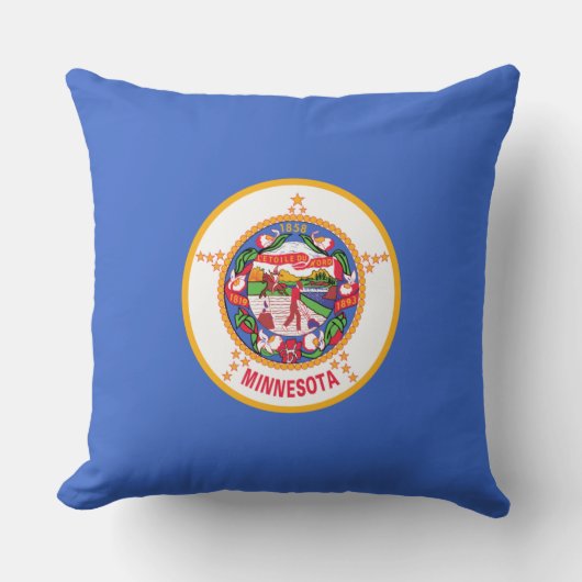 ミネソタ州旗 クッション (正面)