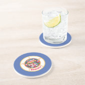 ミネソタ州旗 コースター (側面)