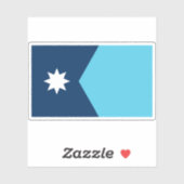 ミネソタ州旗 シール (シート)