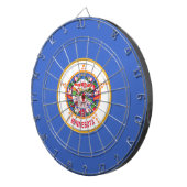 ミネソタ州旗 ダーツボード (正面右)