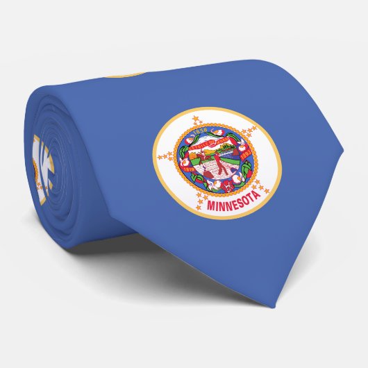ミネソタ州旗 ネクタイ (ロール)