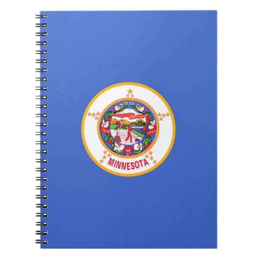 ミネソタ州旗 ノートブック (正面)