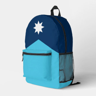 ミネソタ州旗 プリントバックパック