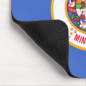 ミネソタ州旗 マウスパッド (コーナー)