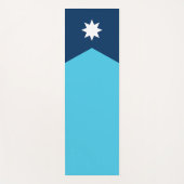 ミネソタ州旗 ヨガマット (正面)